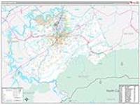 Blount, Tn Carrier Route Wall Map