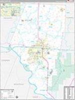 Boone, Mo Carrier Route Wall Map