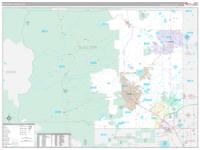 Boulder County, CO Zip Code Wall Map Red Line Style by MarketMAPS ...