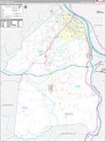 Boyd, Ky Carrier Route Wall Map
