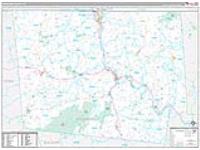 Bradford, Pa Carrier Route Wall Map