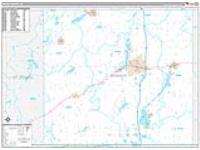 Branch, Mi Carrier Route Wall Map