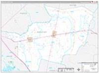 Brantley, Ga Carrier Route Wall Map