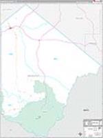 Brewster, Tx Carrier Route Wall Map