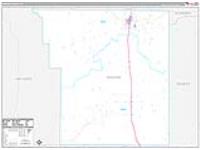 Brooks, Tx Carrier Route Wall Map