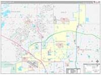 Broomfield, Co Carrier Route Wall Map