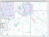 Buchanan, Mo Carrier Route Wall Map