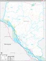 Buffalo, Wi Carrier Route Wall Map