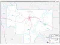 Bullock, Al Carrier Route Wall Map