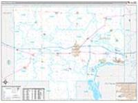 Bureau, Il Wall Map Zip Code