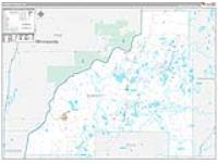 Burnett, Wi Carrier Route Wall Map