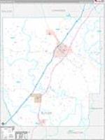 Butler, Al Carrier Route Wall Map