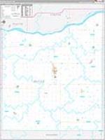 Butler, Ne Wall Map Zip Code