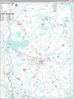 Butler, Pa Carrier Route Wall Map