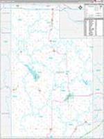 Caddo, Ok Carrier Route Wall Map
