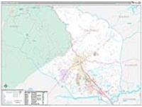 Caldwell, Nc Carrier Route Wall Map