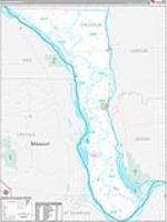 Calhoun, Il Wall Map Zip Code