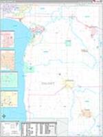 Calumet, Wi Carrier Route Wall Map