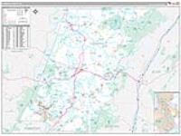 Cambria, Pa Carrier Route Wall Map