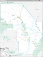 Cameron, Pa Carrier Route Wall Map