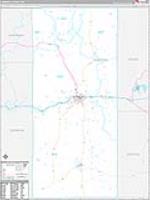 Campbell, Wy Wall Map Zip Code