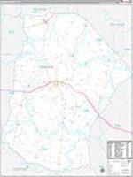 Cannon, Tn Carrier Route Wall Map