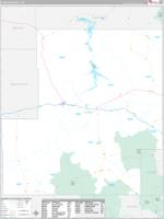 Carbon, Wy Carrier Route Wall Map