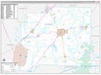 Carroll, Tn Carrier Route Wall Map