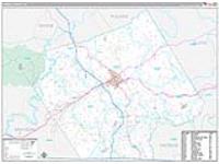 Carroll, Va Wall Map Zip Code