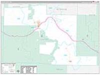 Carter, Mo Carrier Route Wall Map