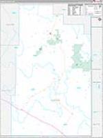Carter, Mt Carrier Route Wall Map