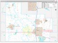 Carter, Ok Carrier Route Wall Map