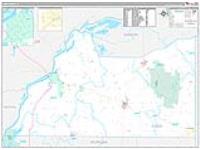 Cass, Il Carrier Route Wall Map