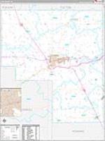 Cass, In Carrier Route Wall Map