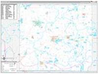 Cass, Mi Wall Map Zip Code