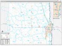 Cass, Nd Wall Map Zip Code