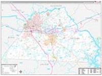 Catawba, Nc Carrier Route Wall Map