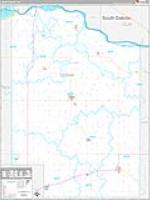 Cedar, Ne Wall Map Zip Code