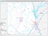 Chambers, Al Carrier Route Wall Map