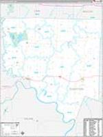 Chariton, Mo Carrier Route Wall Map