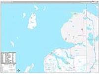 Charlevoix, Mi Carrier Route Wall Map