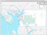 Charlotte, Fl Carrier Route Wall Map