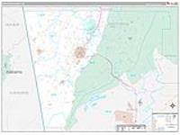 Chattooga, Ga Carrier Route Wall Map