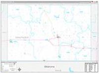 Chautauqua, Ks Carrier Route Wall Map