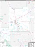 Chaves, Nm Carrier Route Wall Map