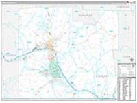 Chemung, Ny Carrier Route Wall Map