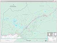 Cherokee, Nc Carrier Route Wall Map