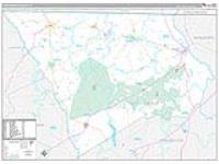 Chesterfield, Sc Carrier Route Wall Map