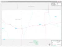 Cheyenne, Co Carrier Route Wall Map