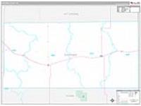 Cheyenne, Co Carrier Route Wall Map